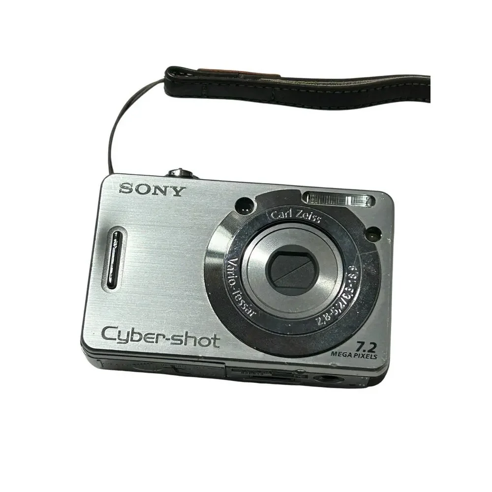Sony Cyber-Shot DSC-W55 7.2 Mega Pixels 3x Zoom Digital Camera No Battery